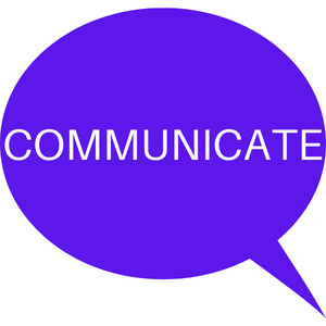 Communicate Button Communicate Button